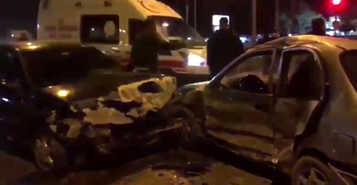 Mardin\'de trafik kazası: 3 yaralı