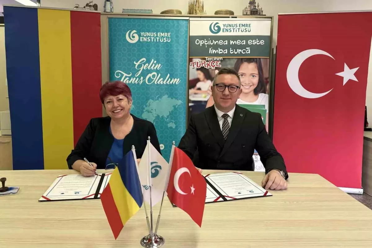Yunus Emre Enstitüsü, Romanya\'da Tercihim Türkçe Projesi\'ne başladı