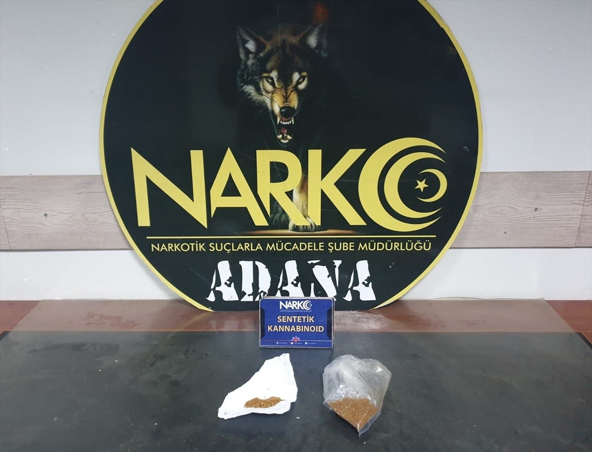Adana\'da 27 gram sentetik uyuşturucu ele geçirildi, 2 şüpheli tutuklandı