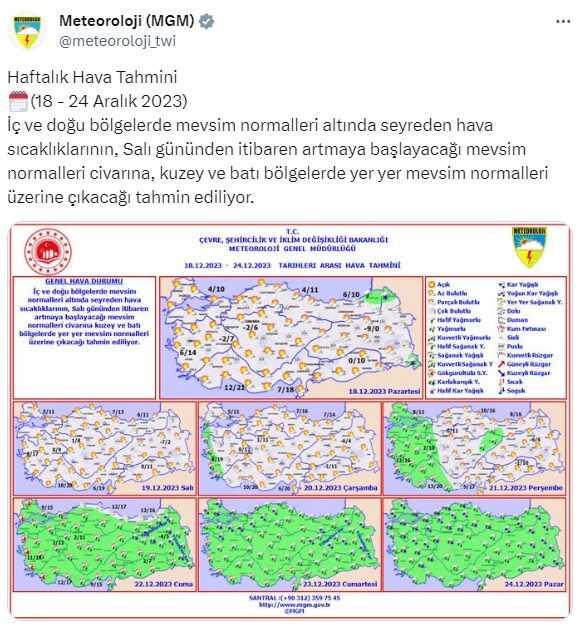 Atkı, bere, eldiven ne varsa hazırlayın! İstanbul'a önümüzdeki hafta sonu kar geliyor