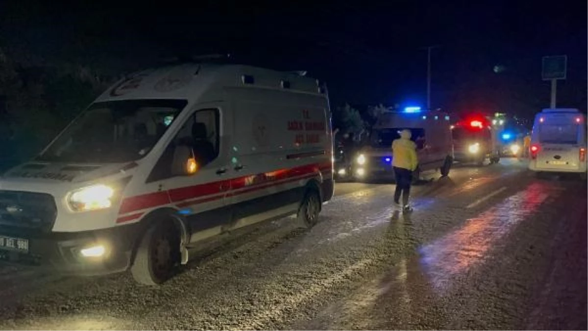 Söke\'de kaza: 7 kişi yaralandı