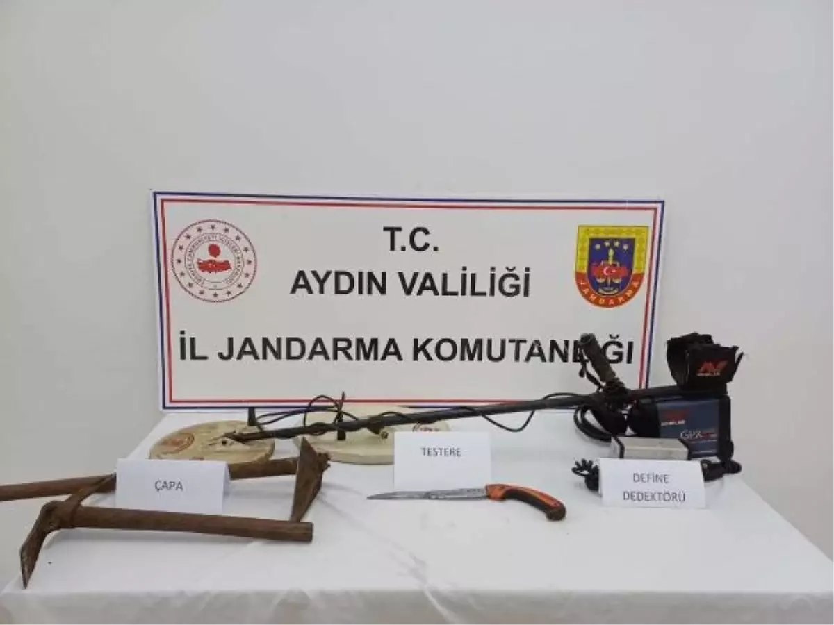 Aydın'da Kaçak Kazı Yapan Şahıs Suçüstü Yakalandı