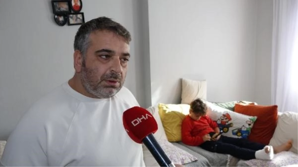 Trabzon\'da öğrencinin ayağı kartonla sarıldı, aile şikayetçi oldu