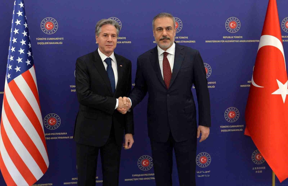 ABD Dışişleri Bakanı Blinken ve Türkiye Dışişleri Bakanı Fidan İsrail-Filistin çatışmalarını ele aldı