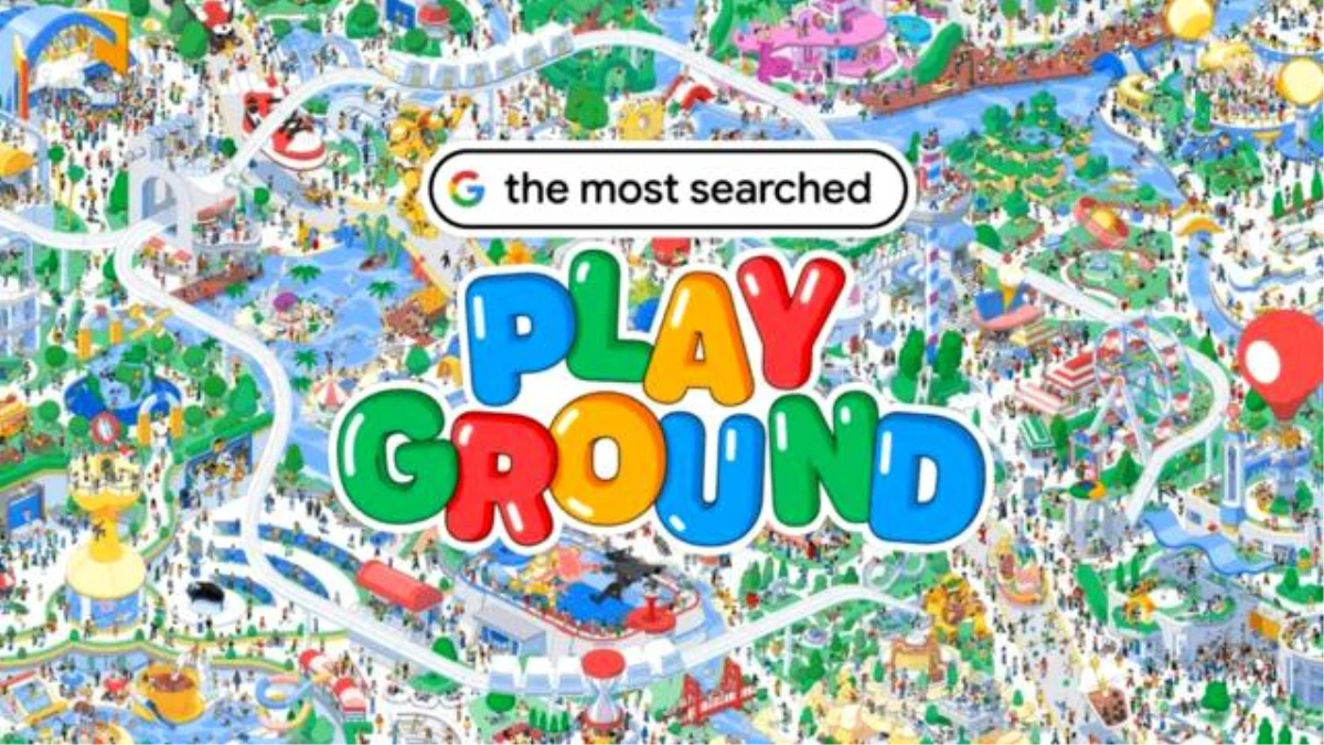 Google\'un 25. yaşını kutlayan görsel arama oyunu: Most Searched Playground
