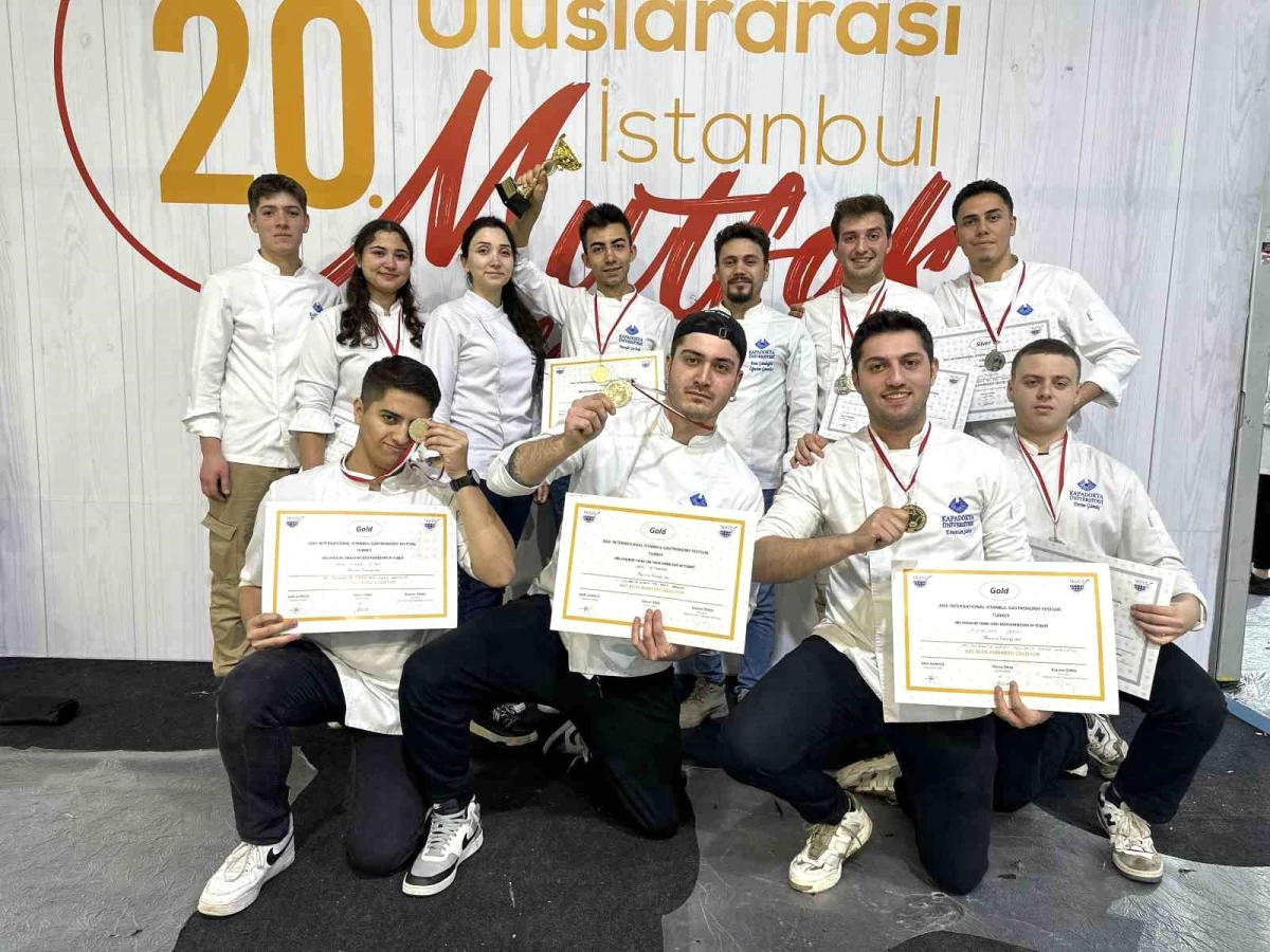 Uluslararası İstanbul Mutfak Günleri\'nde KÜN Öğrencileri Ödül Aldı