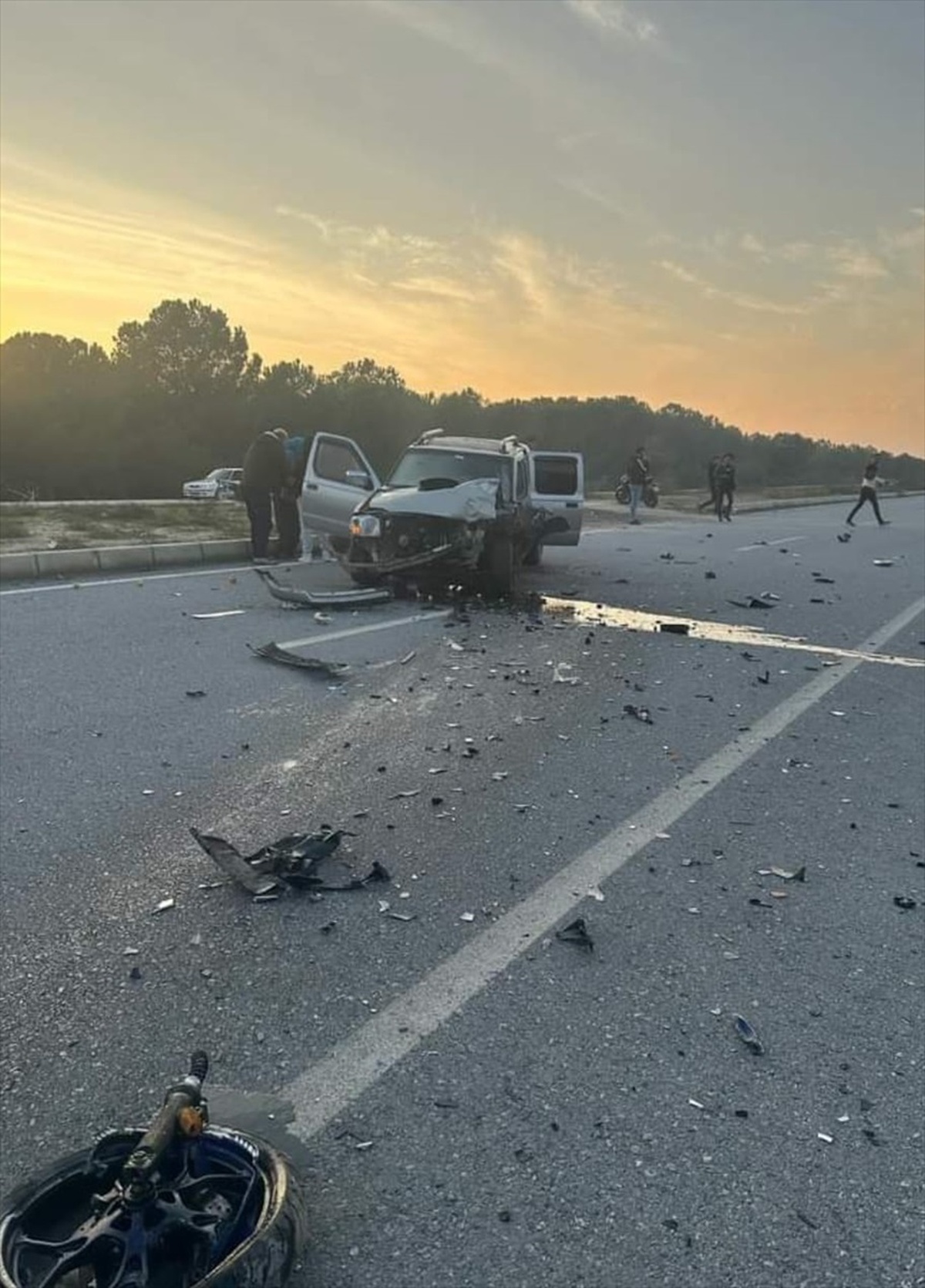 Mersin\'de pikap ile çarpışan motosikletin sürücüsü öldü