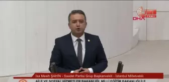 Milli Eğitim ile Aile ve Sosyal Hizmetler bakanlıklarının bütçeleri, TBMM'de
