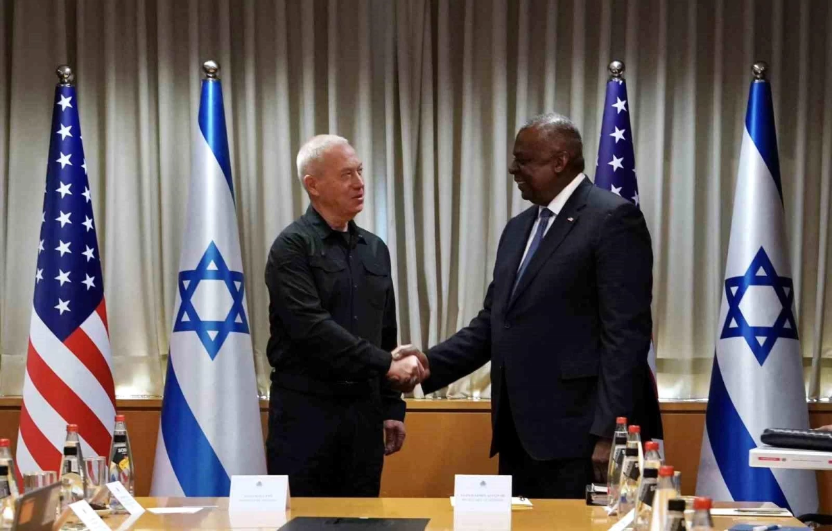 ABD Savunma Bakanı Austin İsrail\'i ziyaret etti