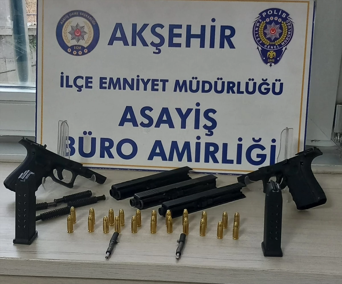 Akşehir\'de yasa dışı silah ticareti yapan kişi tutuklandı