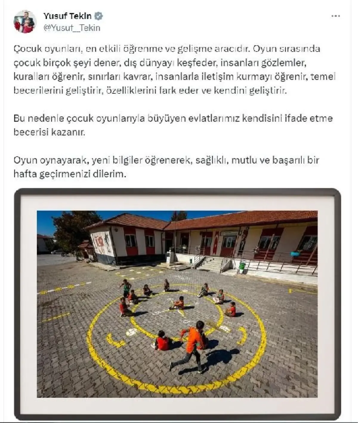 Çocuk Oyunları Öğrenme ve Gelişme İçin Etkilidir