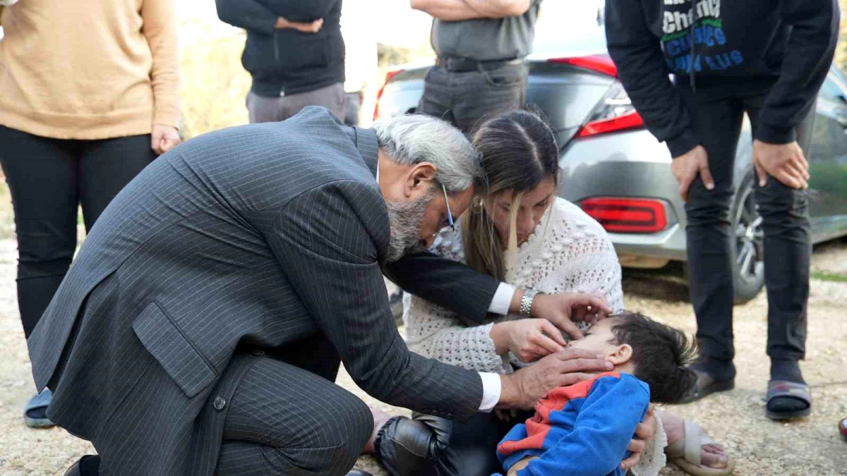 Tarsus Belediye Başkanı çocuğa müdahale etti