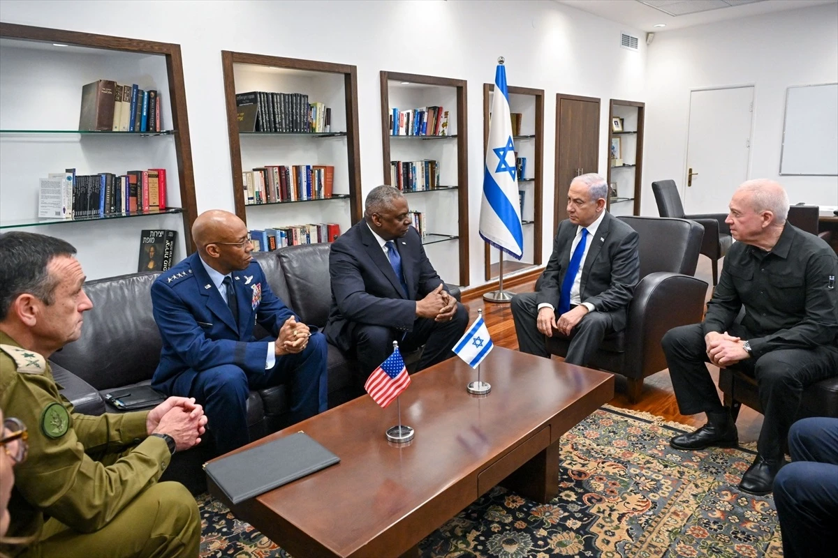 İsrail Başbakanı Netanyahu, ABD Savunma Bakanı Austin ile görüştü