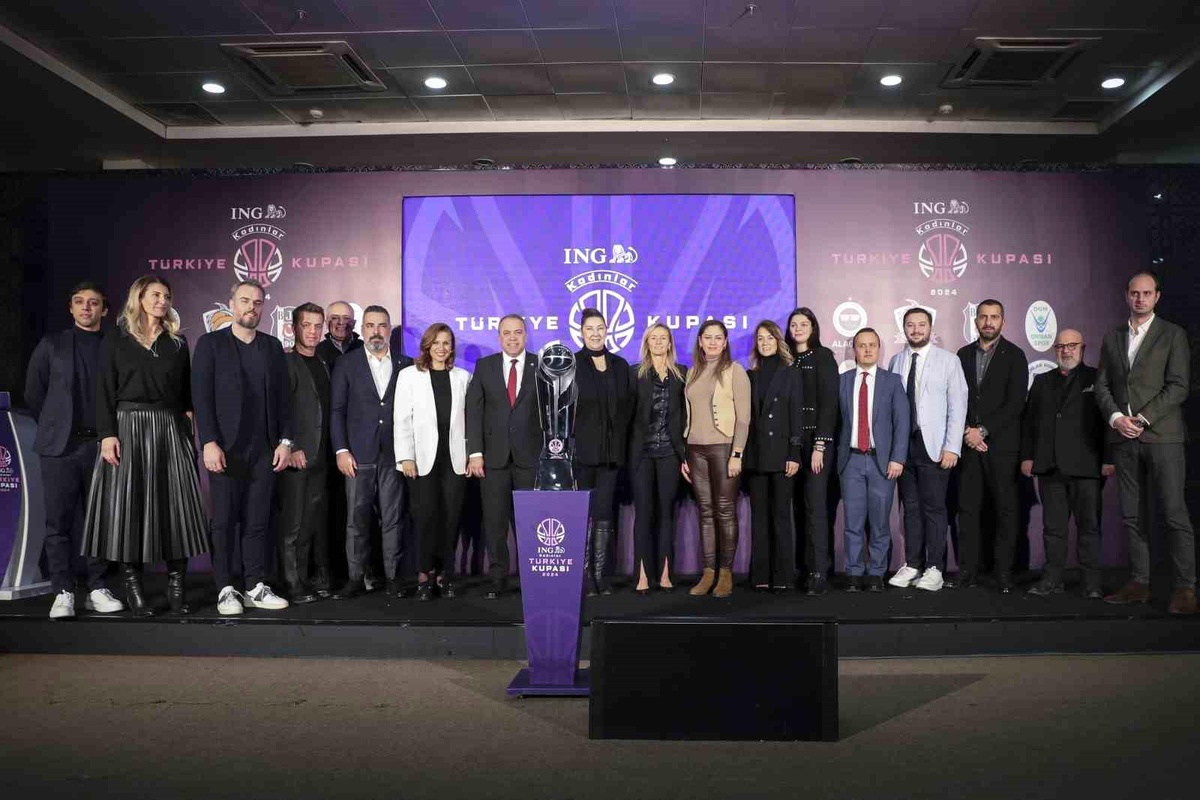 ING Kadınlar Türkiye Kupası\'nda çeyrek final kura çekimi yapıldı
