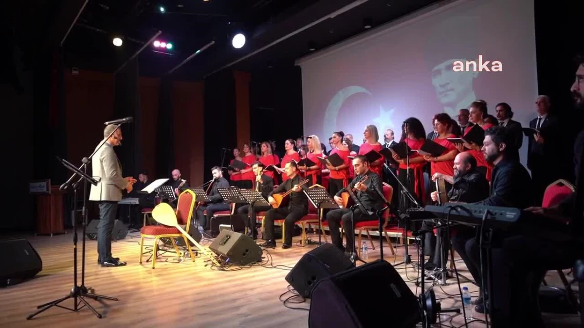 Konyaaltı Belediyesi Türk Halk Müziği Korosu\'ndan Türkü Formunda Besteler Konseri
