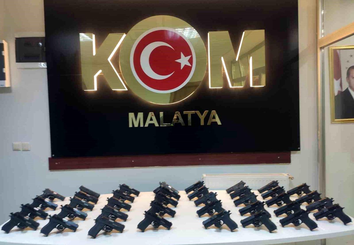Malatya\'da silah kaçakçılığı operasyonu: 3 şüpheli gözaltına alındı