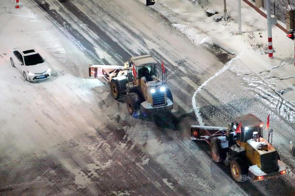 Çin, soğuk havalarda kazaları önlemek için önlemler çağrısında bulundu