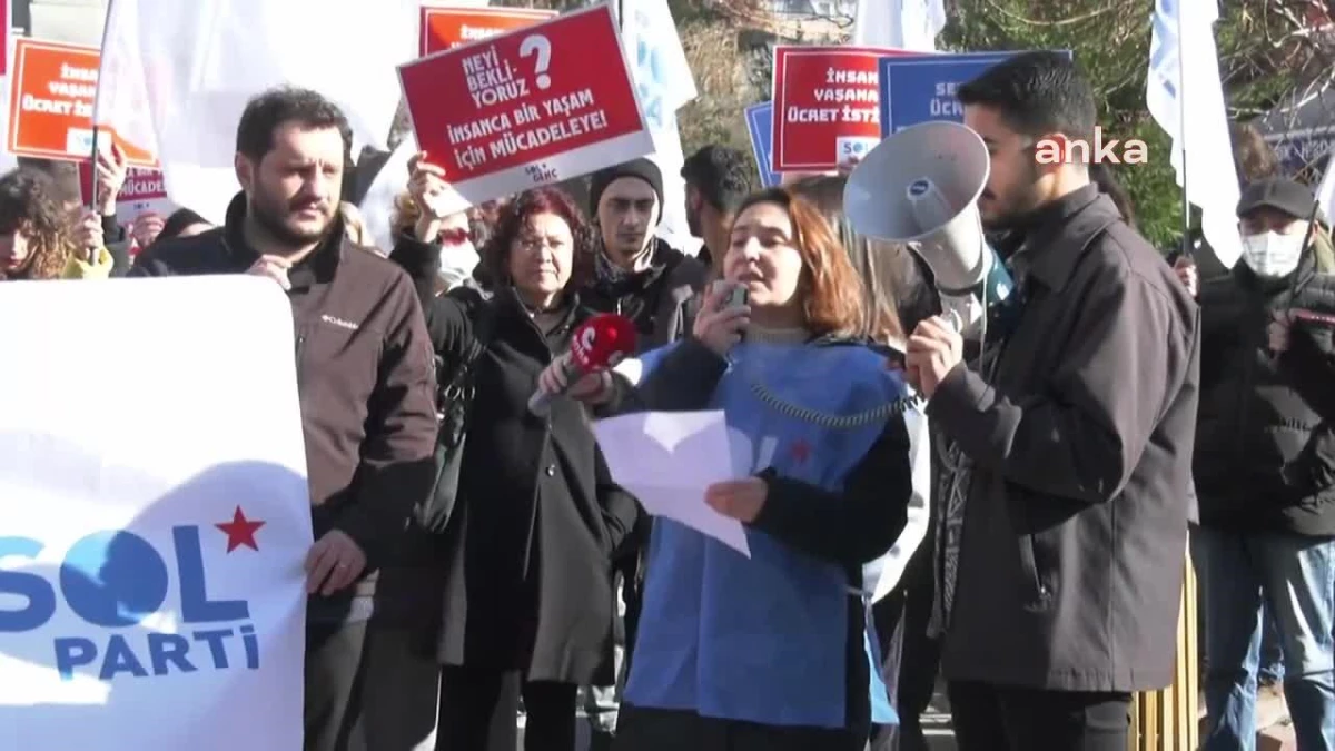 SOL Parti, Asgari Ücret Görüşmeleri Hakkında Basın Açıklaması Yaptı