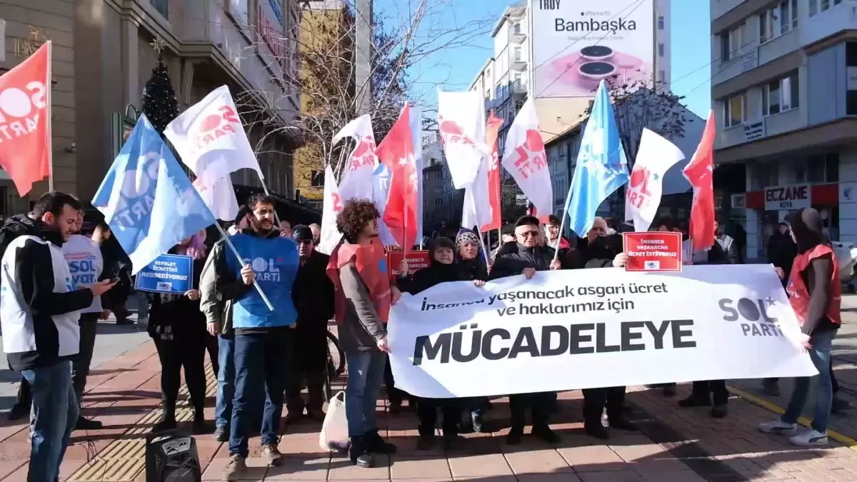 SOL Parti Eskişehir İl Başkanı: Türkiye asgari ücretliler ülkesine dönüştü