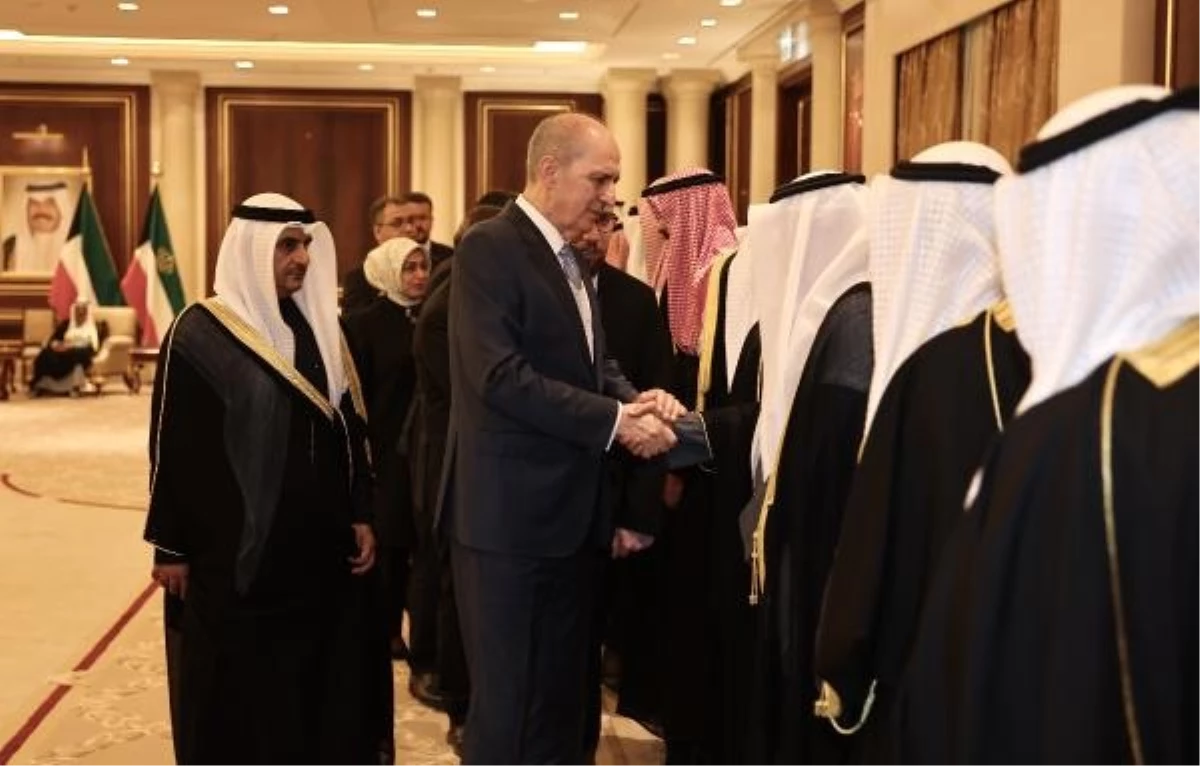TBMM Başkanı Numan Kurtulmuş, Kuveyt Emiri Şeyh Nevvaf\'ın vefatı nedeniyle taziye ziyaretinde bulundu