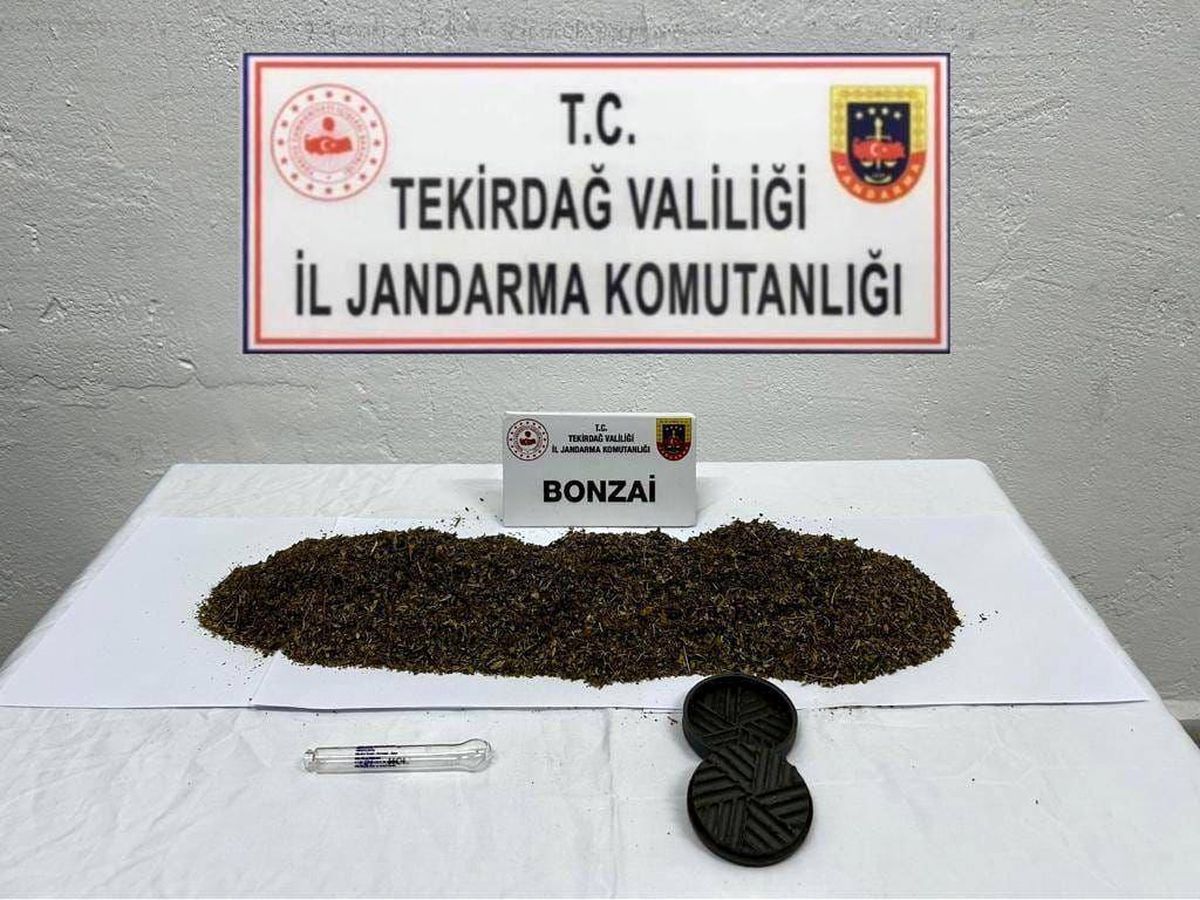 Tekirdağ\'da Uyuşturucu Operasyonu: 2 Şüpheli Gözaltına Alındı