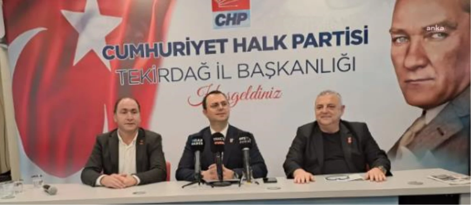 Tekirdağ Büyükşehir Belediyesi Genel Sekreter Yardımcısı Erdin Eral, CHP\'den Süleymanpaşa Belediye Başkan aday adaylığını açıkladı