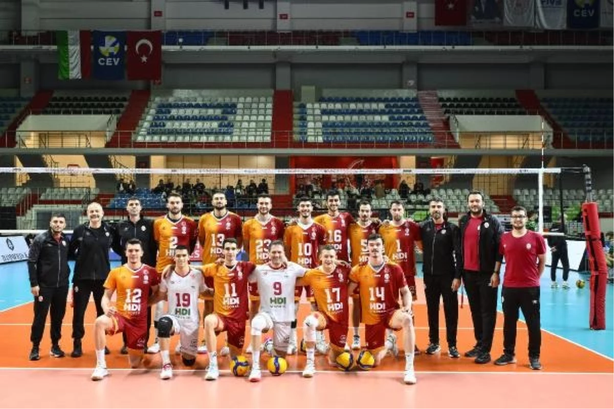 Galatasaray HDI Sigorta CEV Challenge Kupası\'nda çeyrek finale yükseldi