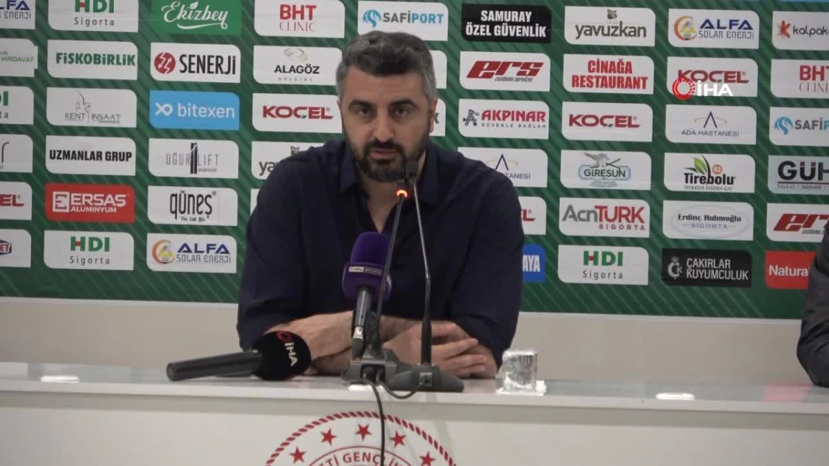 Giresunspor-Gençlerbirliği maçının teknik direktör değerlendirmeleri