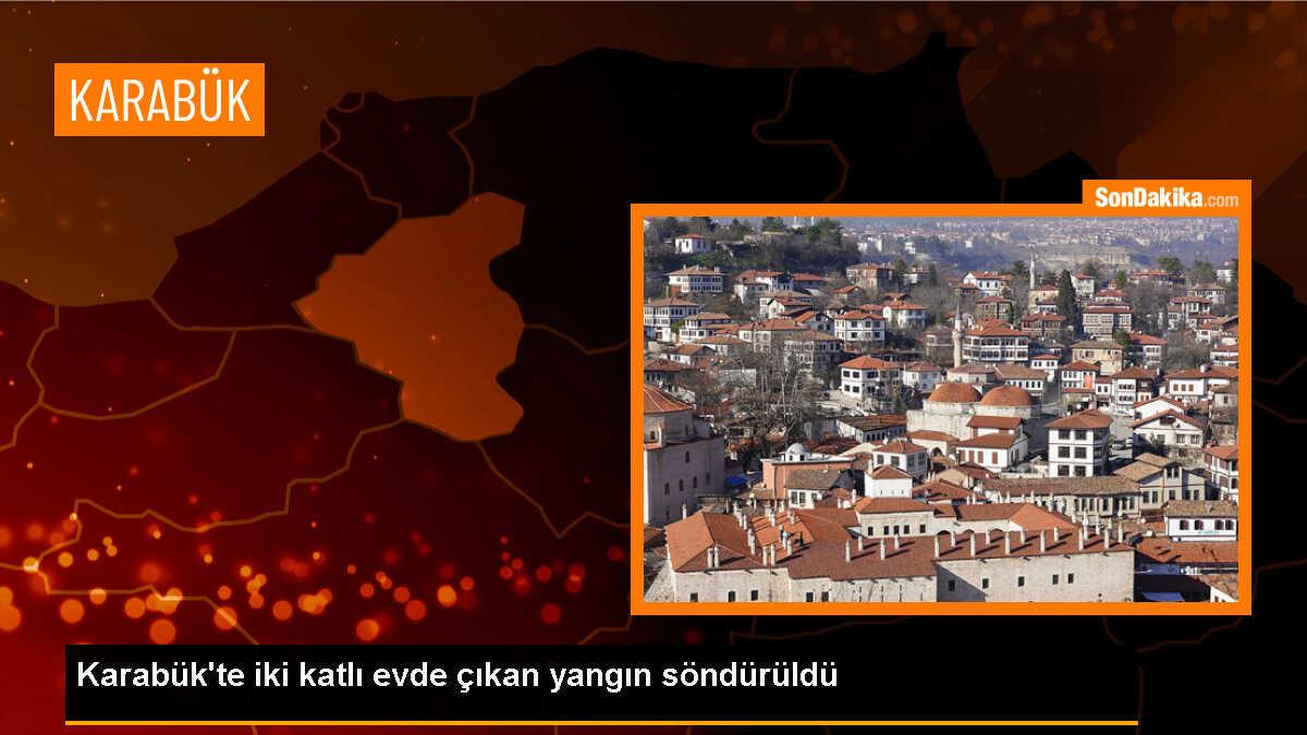 Karabük\'ün Eskipazar ilçesinde çıkan yangında 1 kişi hastaneye kaldırıldı