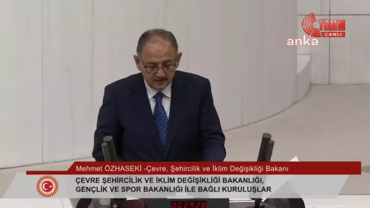 Mehmet Özhaseki: "Bundan Sonra Asla ve Asla Fay Hatların Üzerinde Yapılaşmaya İzin Vermeyeceğiz"