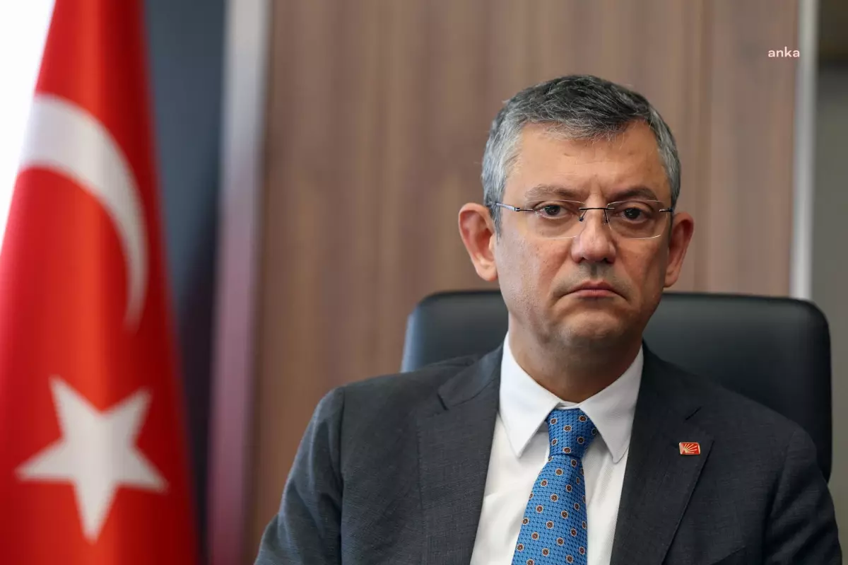 CHP Genel Başkanı Özgür Özel Maraş Katliamı\'nı Unutmadık