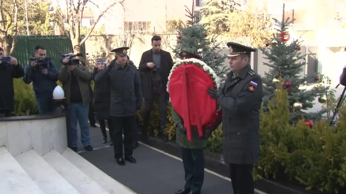 Suikasta uğrayan Rus Büyükelçi Karlov ölüm yıl dönümünde anıldı