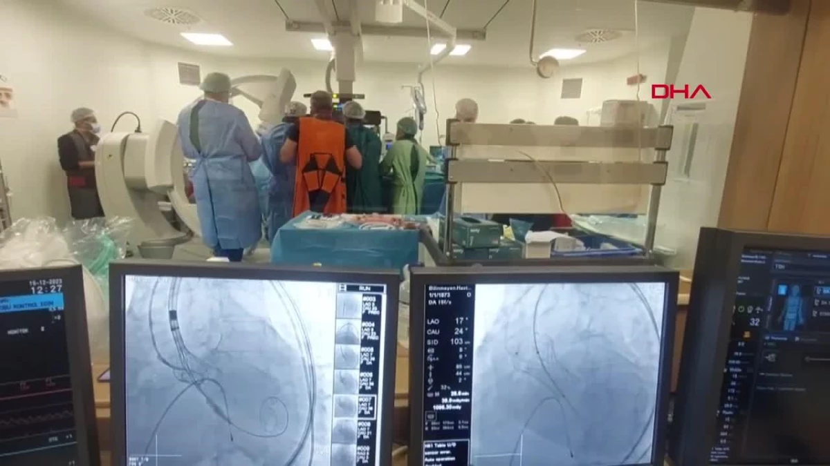 Tekirdağ\'da Anestezi Uygulanmadan Kalp Kapakçığı Değiştirildi