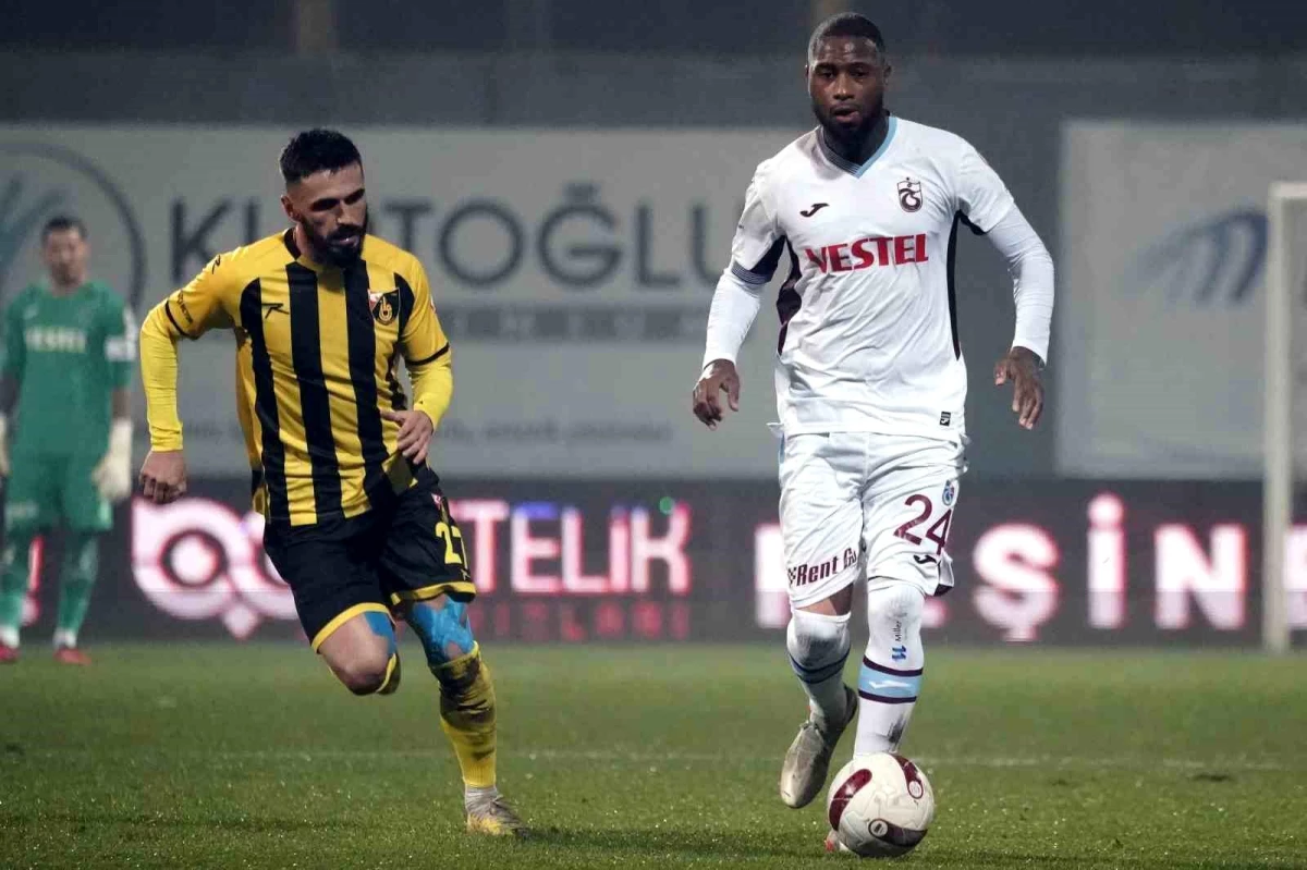 İstanbulspor ile Trabzonspor 1-1 berabere kaldı