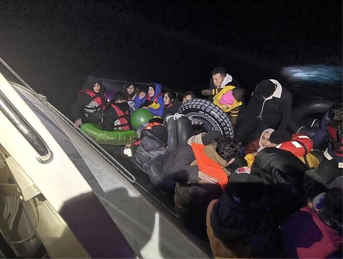 Çanakkale\'de 40 kaçak göçmen yakalandı