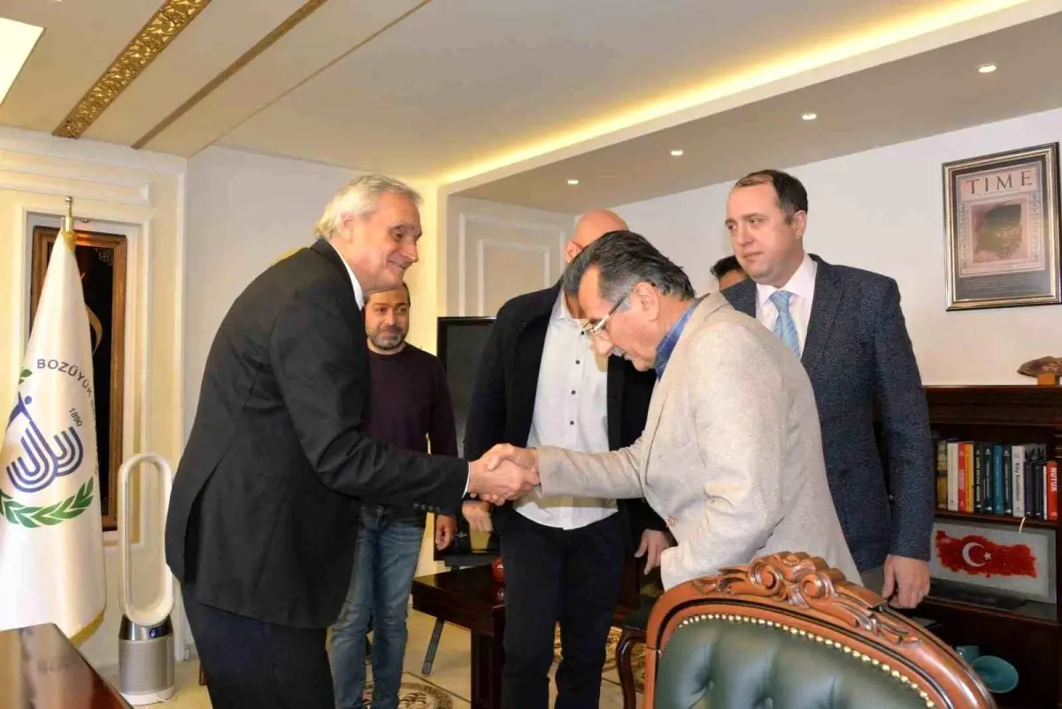 Bozüyük Belediye Başkanı METAK Derneği ile Görüştü
