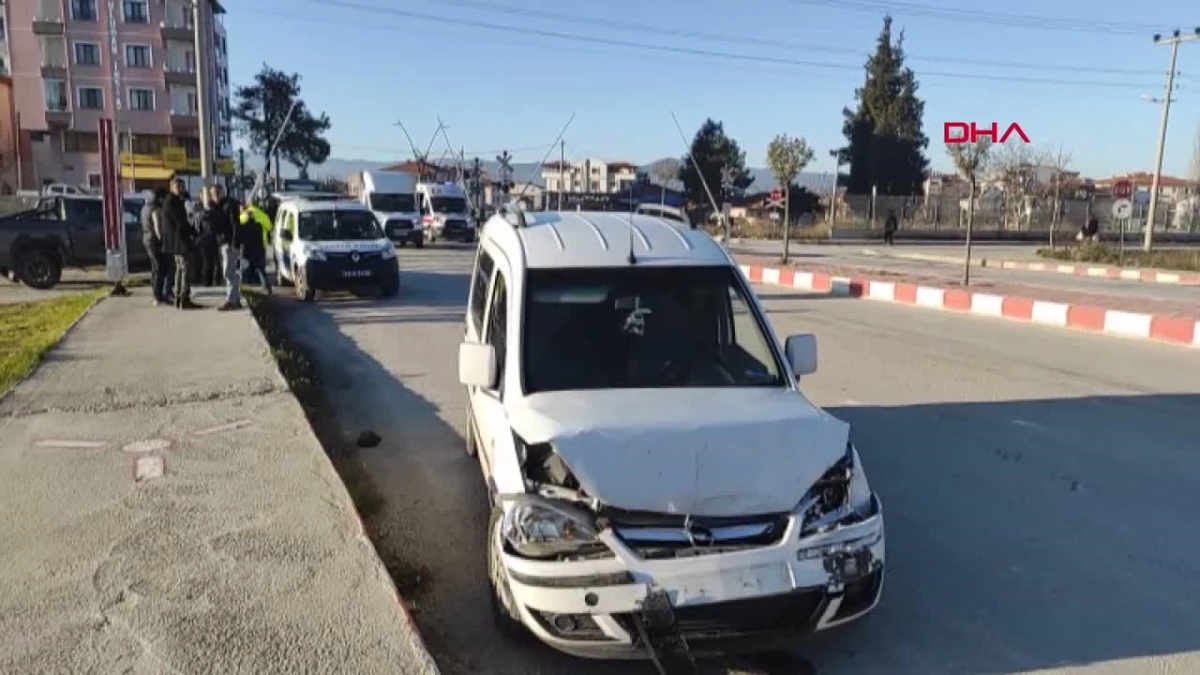 Burdur\'da kaza: 2 kişi yaralandı