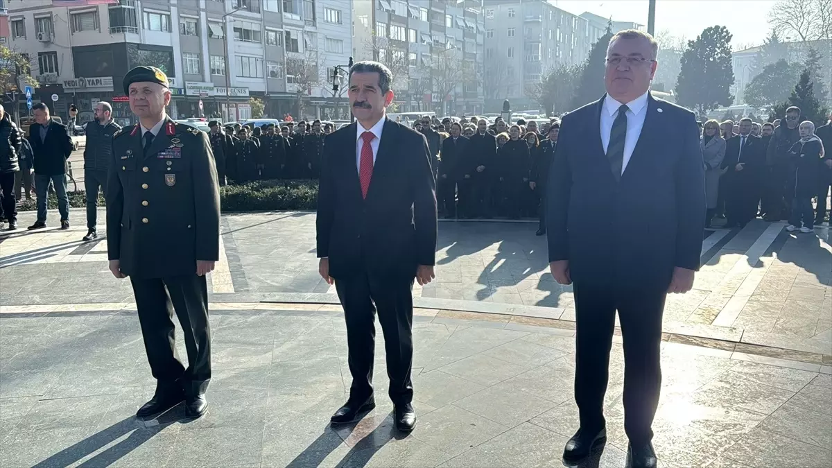 Atatürk\'ün Kırklareli\'ne Gelişinin 93. Yıl Dönümü Töreni