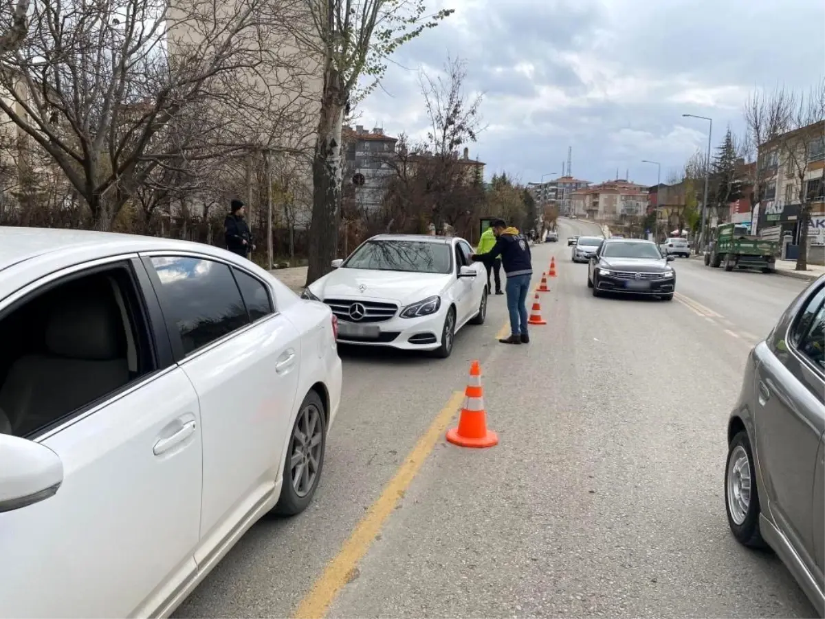 Çorum polisi şok denetim gerçekleştirdi