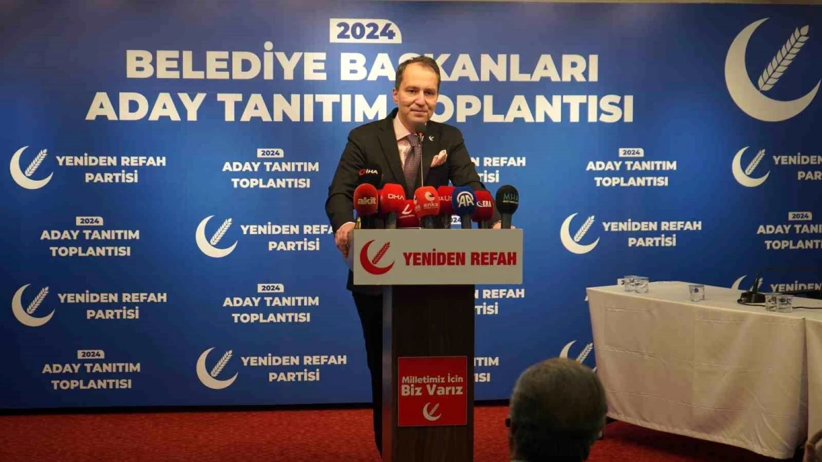 Yeniden Refah Partisi İstanbul, İzmir ve Ankara\'da ittifak durumunu değerlendiriyor
