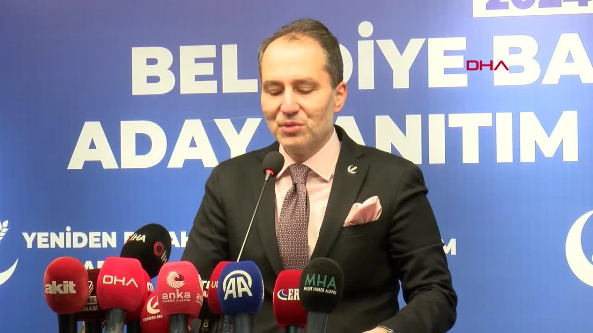 Yeniden Refah Partisi, yerel seçimlere kendi adaylarıyla girecek