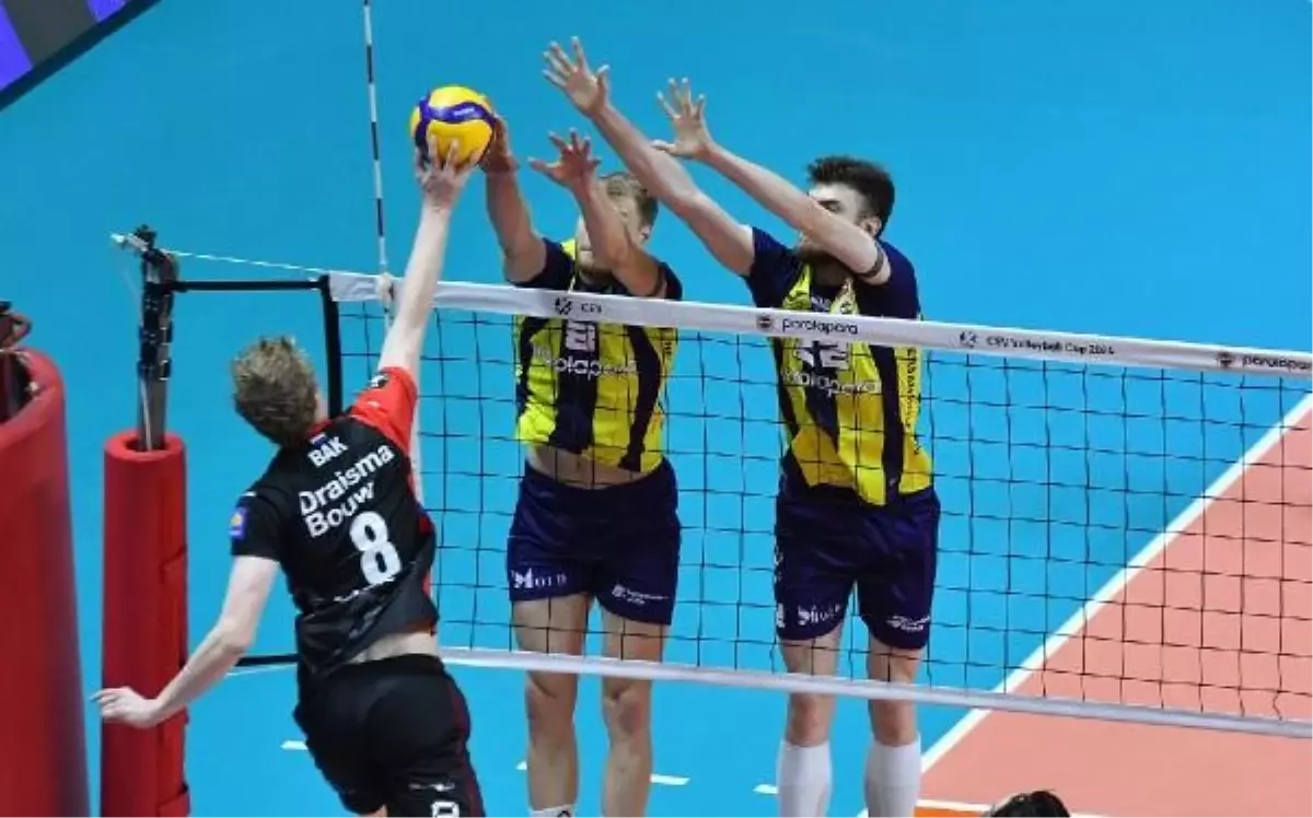 Fenerbahçe, CEV Kupası\'nda galip geldi