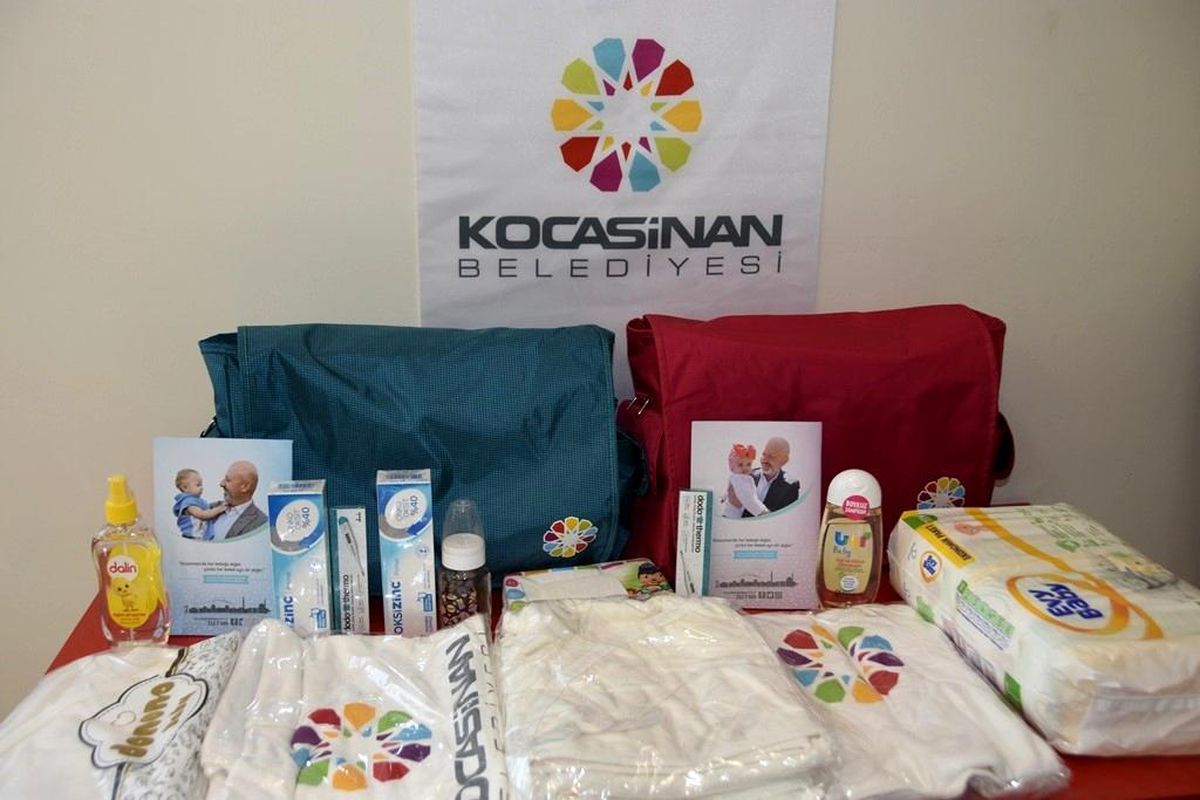 Kocasinan Belediyesi \'Hoş Geldin Bebek Projesi\' ile binlerce aileye destek oldu