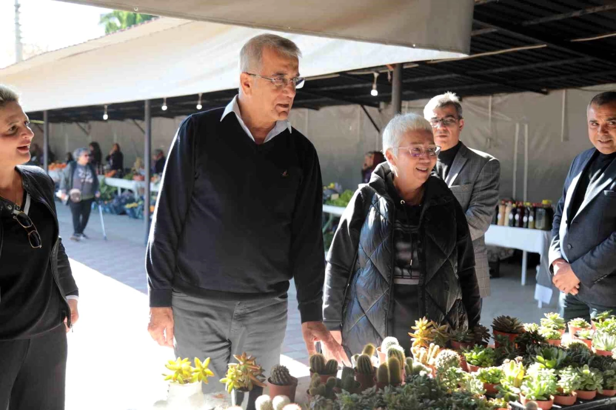 Mezitli Belediye Başkanı Neşet Tarhan, Yerli Malı etkinliğine katıldı