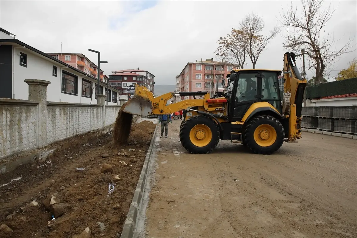 Muradiye Belediyesi Yol ve Kaldırım Çalışmalarına Devam Ediyor