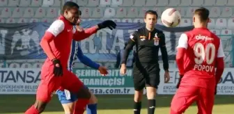 Erzurumspor FK ile Ümraniyespor 1-1 berabere kaldı