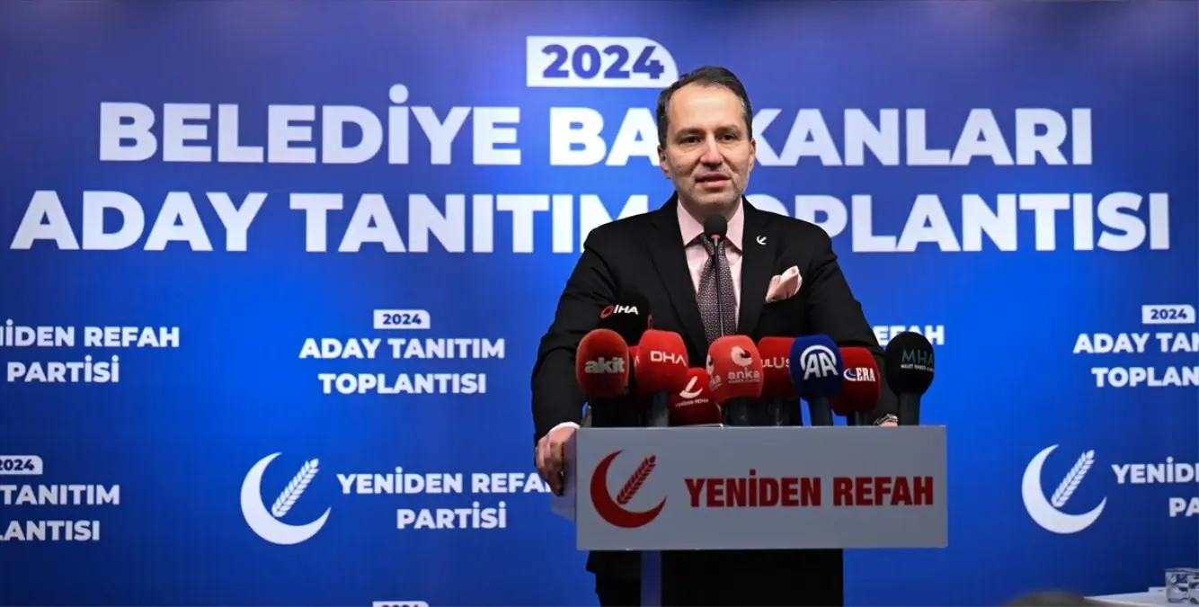 Yeniden Refah Partisi, 2024 yerel seçimlerinde tüm il ve ilçelerde kendi adaylarıyla seçime girecek