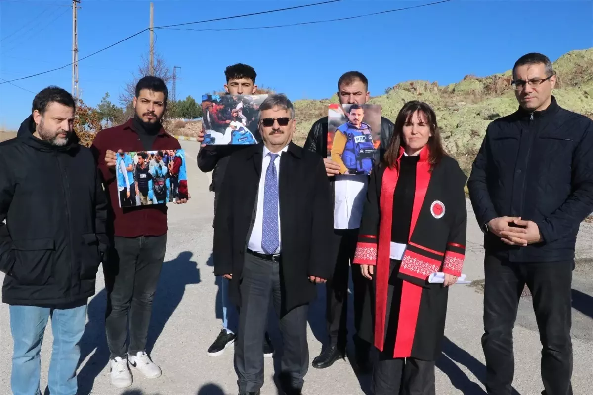 Yozgat Bozok Üniversitesi Gazze saldırılarını protesto etti