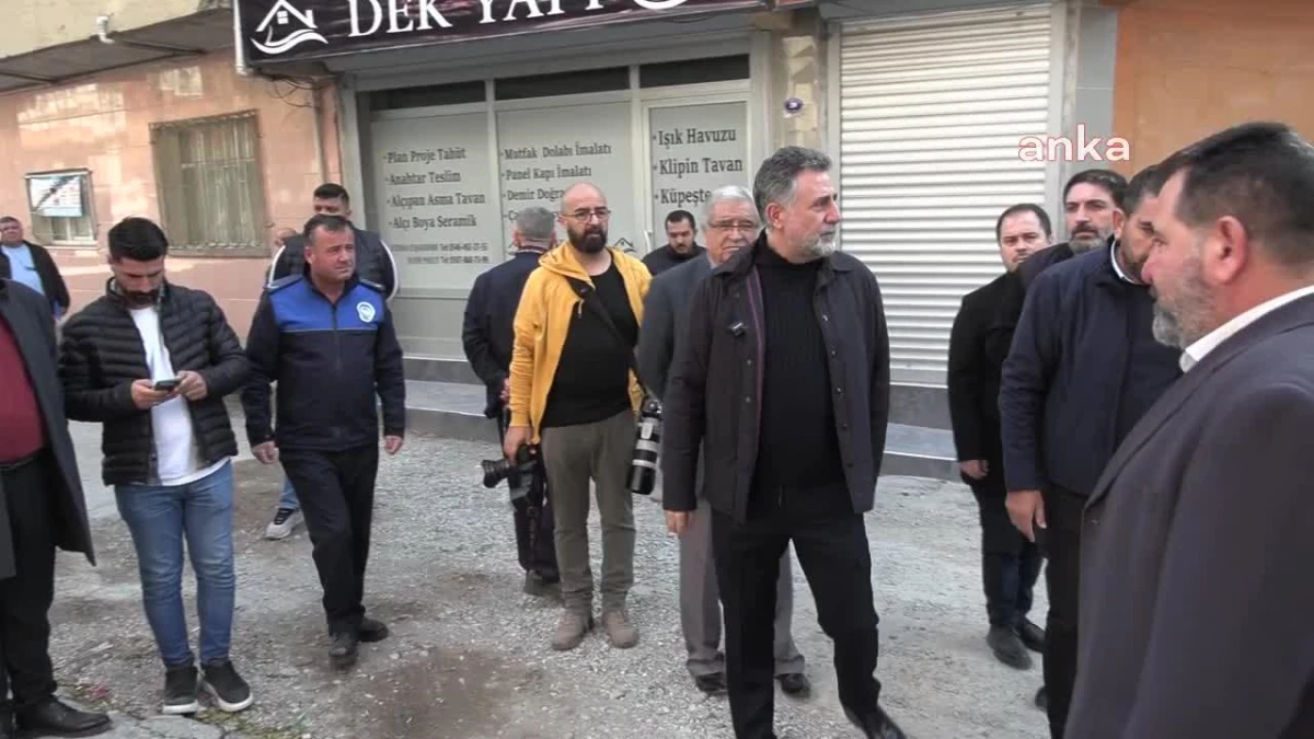 Bayraklı Belediye Başkanı Serdar Sandal, Refik Şevket İnce Mahallesi\'ni ziyaret etti