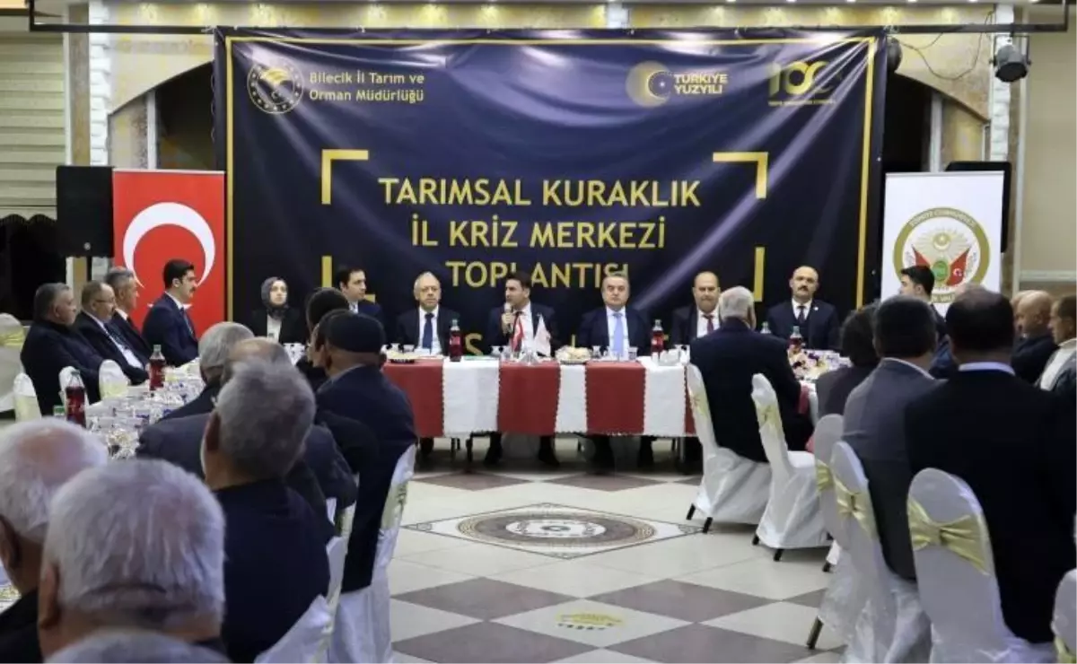 Bilecik\'te Tarımsal Kuraklık İl Kriz Merkezi Toplantısı Düzenlendi